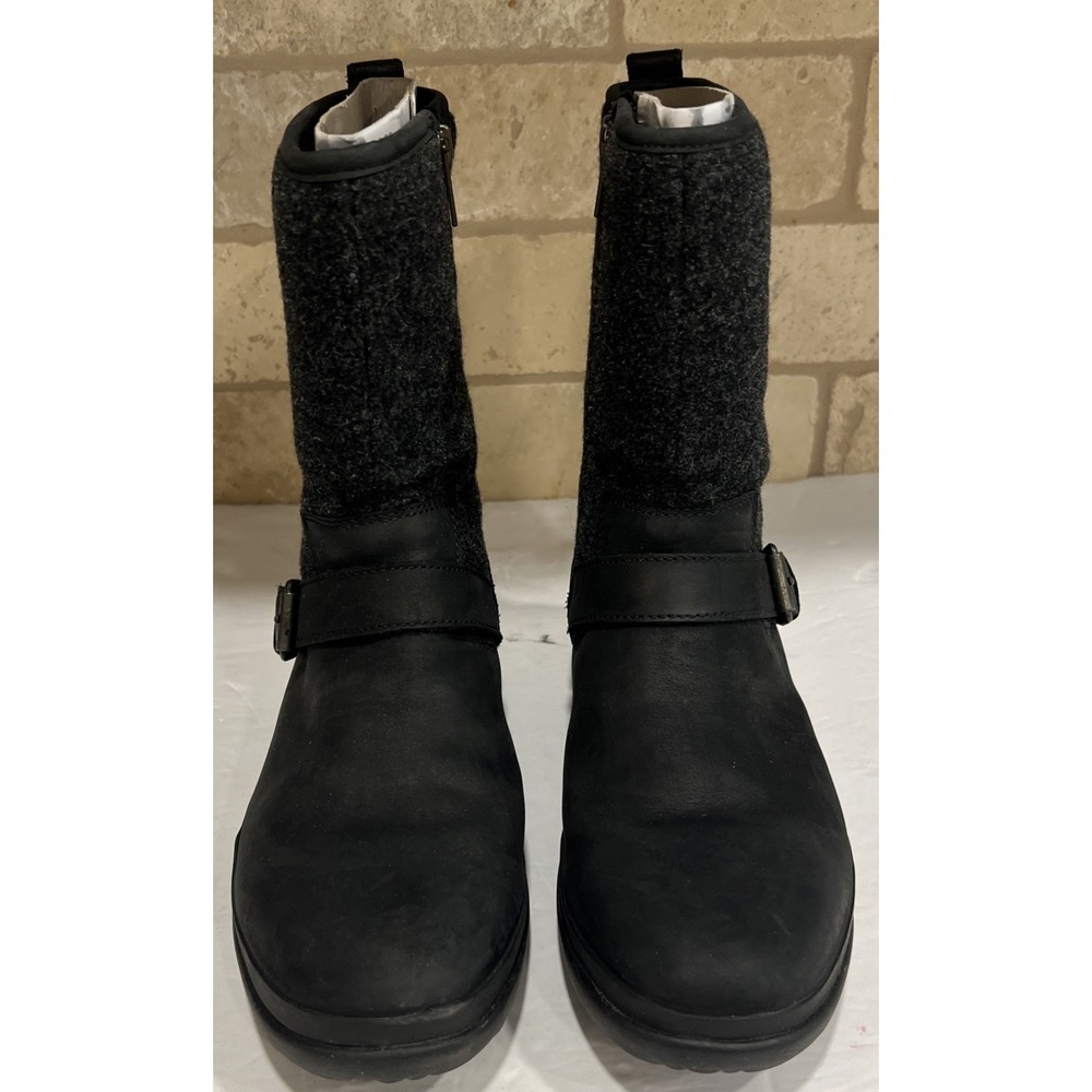 UGG Australia Robbie 1017377 Black Women's Zip Waterproof Boot Size 7.5‎ - Picture 6 of 9